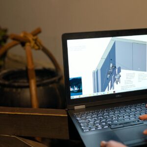 Person Designing Theme Park Ride